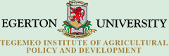 Tegemeo Institute of Agricultural Policy and Development