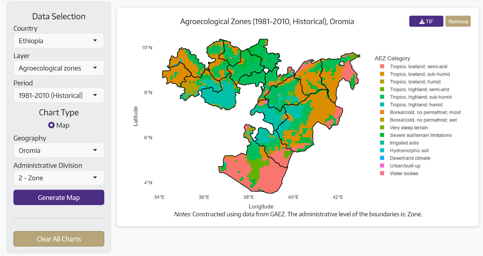 Ag GeoSpatial Data Explorer (AgGeo): A Web-Based Tool for exploring Agricultural, Geospatial, and Climate Data 